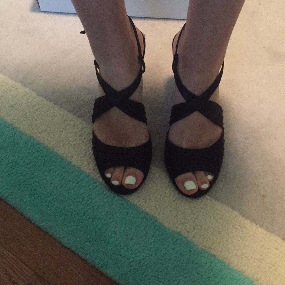 Black heels